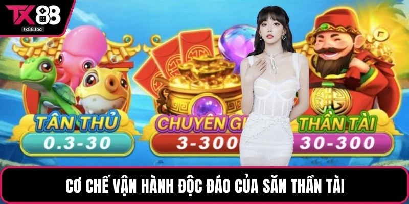 Cơ chế vận hành độc đáo của săn thần tài