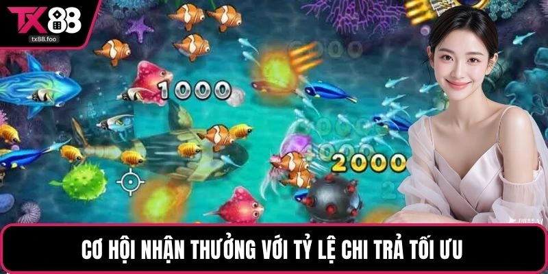 Cơ hội nhận thưởng với tỷ lệ chi trả tối ưu