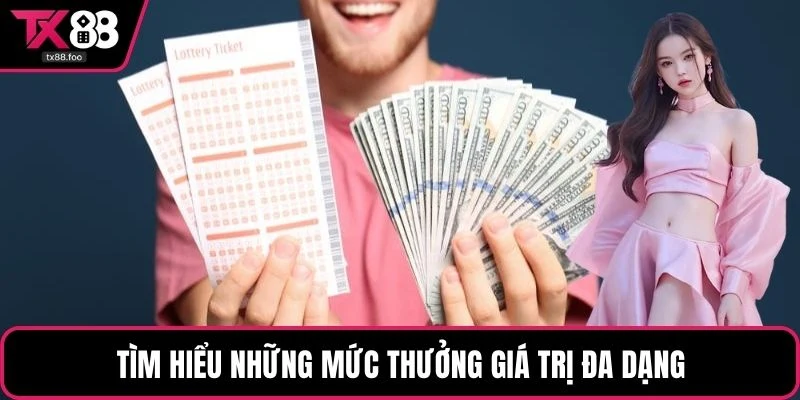 Tìm hiểu những mức thưởng giá trị đa dạng